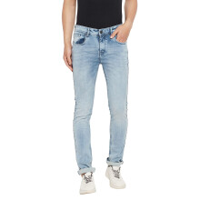 Duke Stardust Ανδρικά Τζιν Slim Fit Ice Blue Χρώμα Ελαστικά