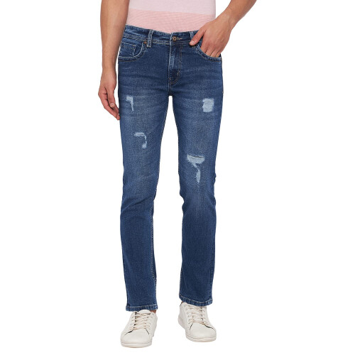 Duke Stardust Ανδρικά Τζιν Slim Fit Stretchable (Sdd5319_D.Blue_34)