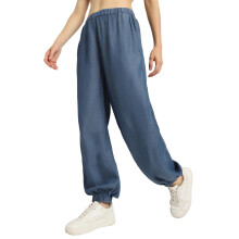 Forever 21 Μπλέ Στερεό Παντελόνι Jogger Fws24Cpaf005901