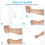 1Set Lightweight White Plastic Blind Tilt Rod with Hooks for Home Use 4