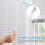 1Set Lightweight White Plastic Blind Tilt Rod with Hooks for Home Use 5