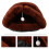 Coffee Plush Cat Sleeping Nest Warm Pet Bed Cushion 2