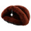 Coffee Plush Cat Sleeping Nest Warm Pet Bed Cushion 7
