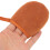 2Pcs Brown Plush Tanning Mitt Self Tanner Lotion Apply Mitten Tools 5