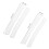6Pcs White Tree Trunk Protectors Plastic Spiral Tubes Against Animals 2