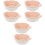 6Pcs Oven Safe Pink Ceramic Baking Bowls for Home Kitchen Use 2
