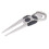 Divot Tool Golfer Argento in Zinco Con Ball Marker Rotondo Golf 3