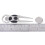 Divot Tool Golfer Argento in Zinco Con Ball Marker Rotondo Golf 5