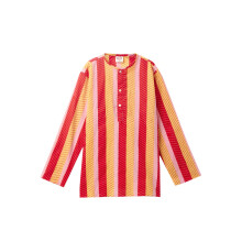 Cub Mcpaws Be Curious Ragazzo Cotone Blend Kurta Regolare (Bw21Ekur01Red_Rosso_11-12 Anni)