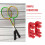 2 Pcs Badminton Racket Pressure Reducer Load Spreader Threading Tool 4