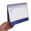 Compact 2026 Mini Desktop Calendar Dark Blue Paper Monthly Planner 6