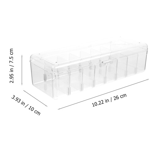 Business Card Storage Box Clear Acrylic Case For Cards 1