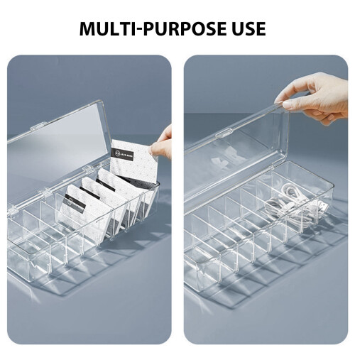 Business Card Storage Box Clear Acrylic Case For Cards 2