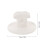 3St Witte Silicone Lunchbox Plug Lekvrij Ventielaag Afsluiter 2