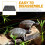 PU Reptielen Terrarium Achtergrond Board Donkergrijs 3D Effect 4