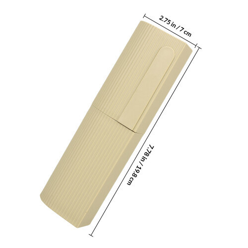 Travel Toothbrush Organizer Portable Reusable Case 1