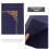 10 Pcs Blank Gilding Envelope Foil Wrapping Paper Certificate Blue 4