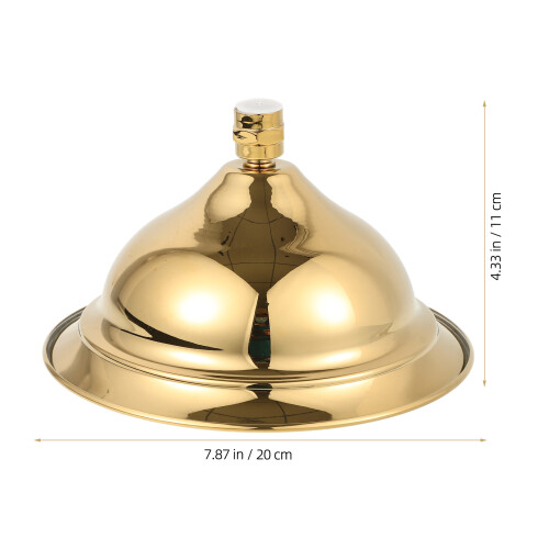 Titanium Shower Head Golden Fixed Bathroom Shower Sprayer 1
