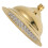 Titanium Shower Head Golden Fixed Bathroom Shower Sprayer 4