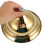 Titanium Shower Head Golden Fixed Bathroom Shower Sprayer 5