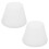 2Pcs Precision Fit Plastic Tennis Racket End Caps for Stability 6