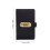 Money Saving Binder with 3-Digit Password Lock Black PU Cover 2