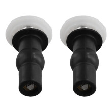 1 pair of Screws for Toilet Toilet Lid Toilet Toilet Cover Black