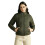 Dl Dames Regular Fit Polyester Effen Lange Mouwen Padded Jacket 1