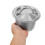 Home Kitchen Built-in Stainless Steel Flush Trash Chute Lid Silver 6