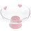 Platter Drain Fruit Plate 24.80x24.00x24.00cm Pink 5