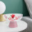 Platter Drain Fruit Plate 24.80x24.00x24.00cm Pink 6