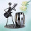Unique Black Iron Pencil Pot Musician Style Pen Container 5