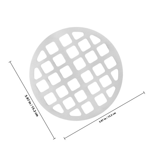 Silver Stainless Steel Pool Skimmer Mesh Filter for Sink Pool Cleaning 1