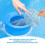 Silver Stainless Steel Pool Skimmer Mesh Filter for Sink Pool Cleaning 4