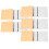 5Pcs Multi Color Memo Duplicate Book for Small Business Paper 9
