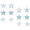 12Pcs Pet Static Cling Window Decals Multi Color Removable 11