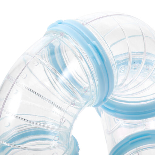 2Sets Plastic Hamster Tube Toy DIY External Cage Tunnel for Small Pets 2