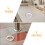 Durable Portable Ac Exhaust Vent Interface White For Home 2pcs 5