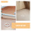 Durable Portable Ac Exhaust Vent Interface White For Home 2pcs 6
