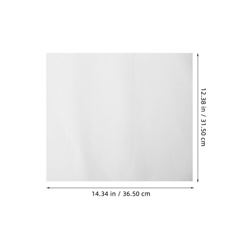 White Cotton Small Blank Canvases For Art Creation 10pcs 1