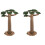 2Pièces Mini Arbre Simulation Stable Pour Décoration Intérieure 1