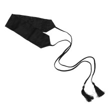 Larga Kimono Tessuto Stile Nero