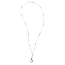 Lanyard Per Donne in Bianco Per Tessere E