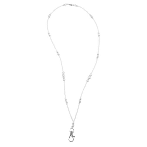 Lanyard Per Donne in Bianco Per Tessere E