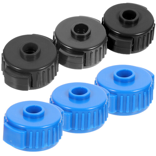 6Pz Kit Rapido Per Piatti Batteria Tappi Resistenti Colorati
