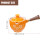 2Pcs Orange Household Ceramic Tea Pot 360 Rotation Side Handle 7