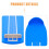 Foot Measuring Tool Foot Measuring Device Blue 1pack 3