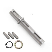 Worm Gearbox Adapter for NMRV030 NMRV040 NMRV050, Dual Shaft Coupling for NEMA23 NEMA34 Motors