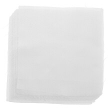 10Pz Tessuto Bianco Cotone Per Ricamo A Mano E Cucito