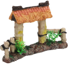 Duurzaam Resin Hek Model Aquarium En Zandtafel Decor